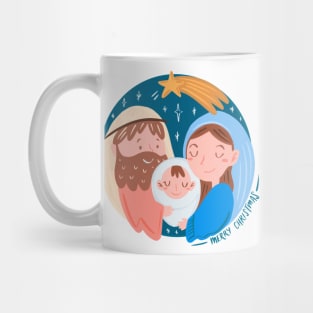 Nativity Hand Drawn Mug